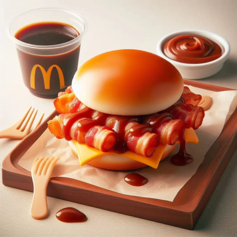 Bacon rull med brun saus – McDonald’s Breakfast Meny 2024